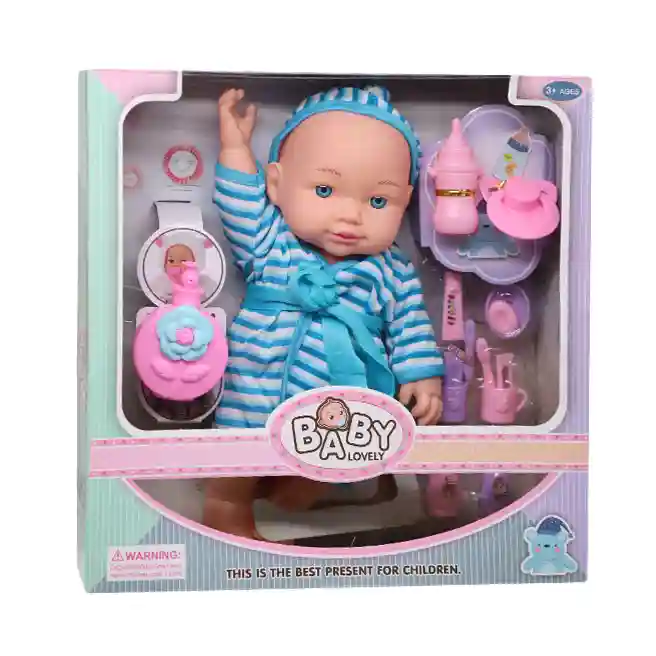 Păpușă interactivă cu accesorii, cod 902094