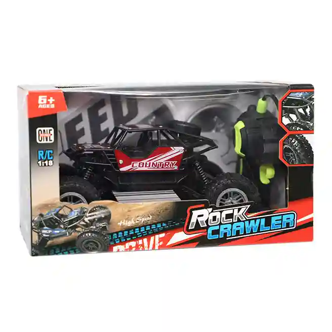 Mașină 1:18 "Mega Speed" cu radiocomandă, roșie, cod 902540