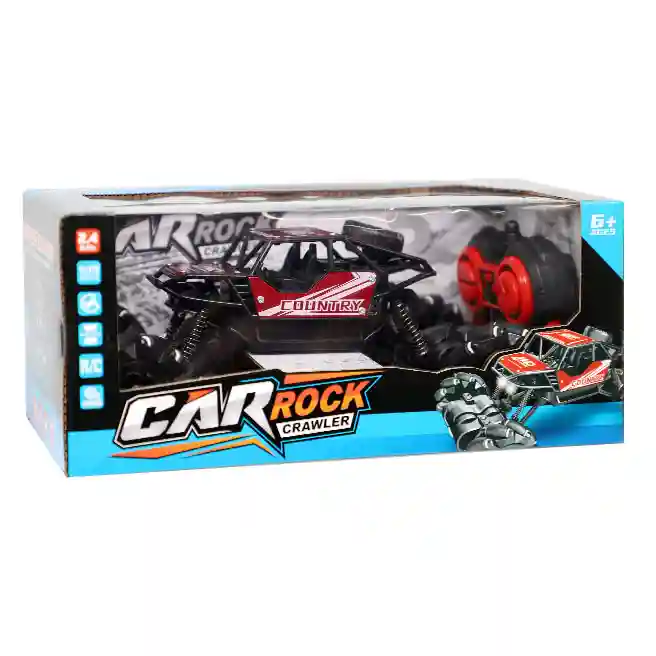 Mașină 1:18 "Mega Speed" cu radiocomandă, roșie, cod 902515