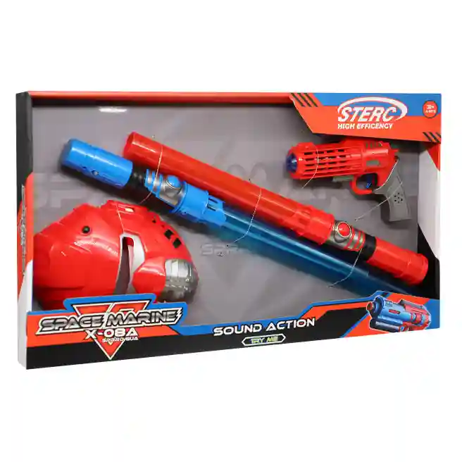 Set de luptă spațială, roșu, cod 902503