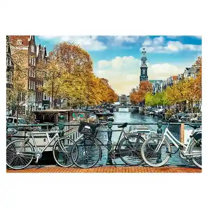 TF Puzzle "1000 UFT" -"Autumn in Amsterdam, Netherlands", cod 49897