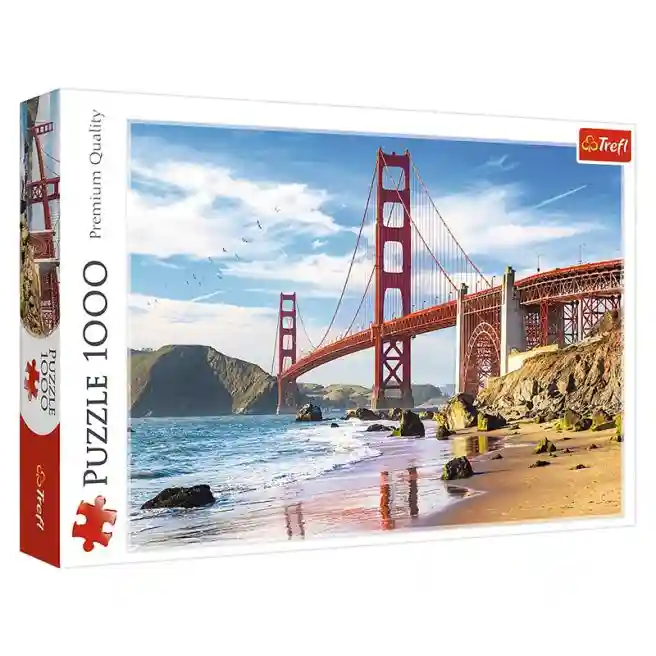TF Puzzle "1000" -"Podul Golden Gate, San Francisco, SUA", cod 49906