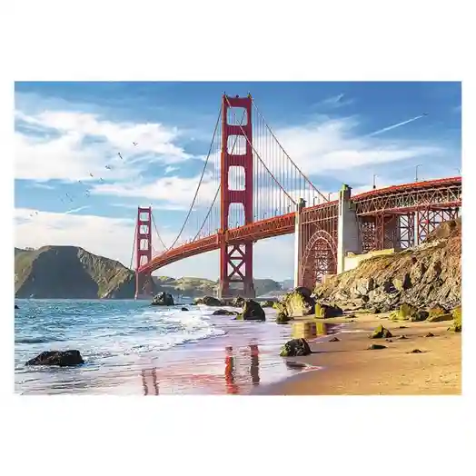 TF Puzzle "1000" -"Podul Golden Gate, San Francisco, SUA", cod 49906