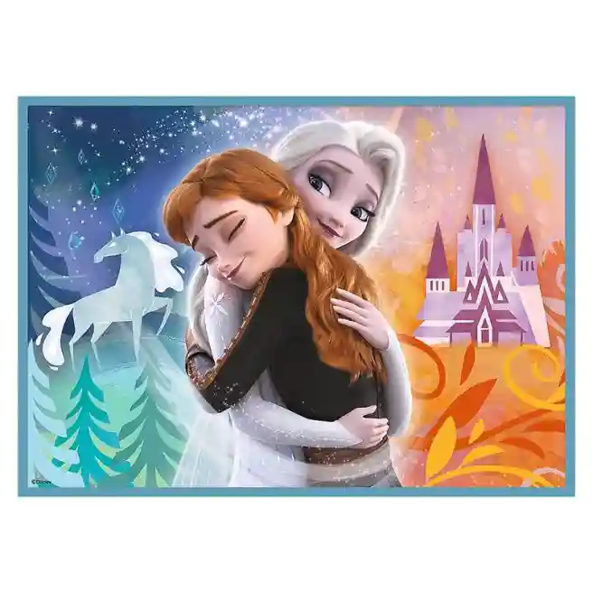 TF Пазлы "4в1 (12, 15, 20, 24)" - " Удивительный мир Холодного сердца / Disney Frozen 2", код 49929