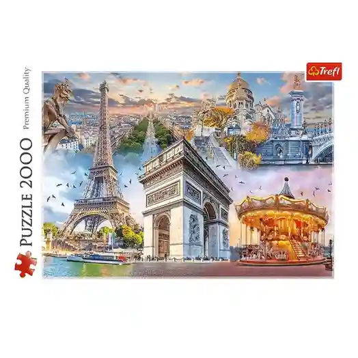 TF Puzzle "2000" - Weekend în Paris, cod 51194