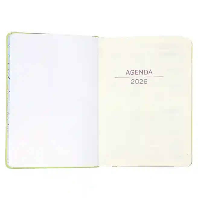 Agendă А5 2026 IDEE Standart "Lime Green"
