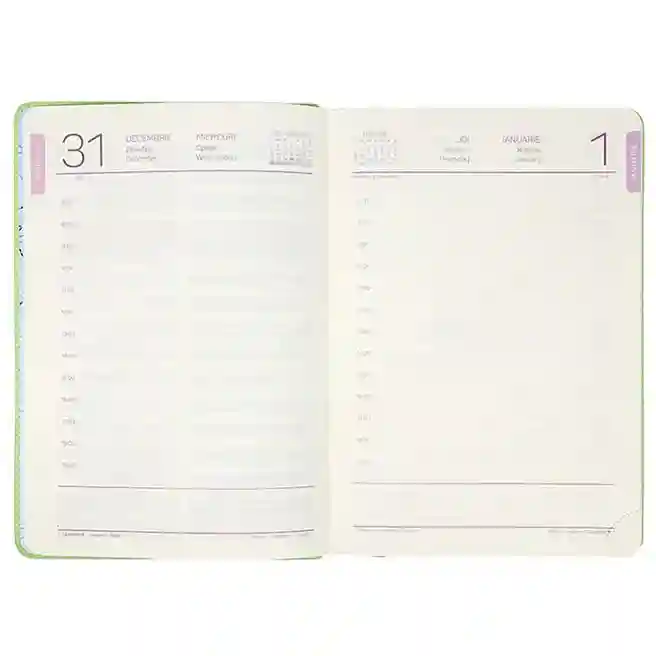 Agendă А5 2026 IDEE Standart "Lime Green"
