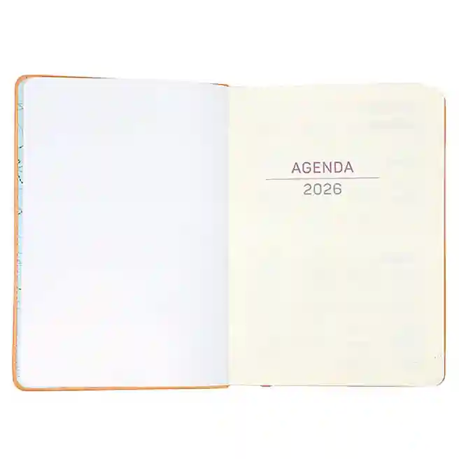 Agendă А5 2026 IDEE Standart "Safety Orange"