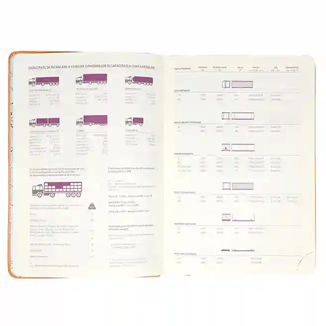 Agendă А5 2026 IDEE Standart "Safety Orange"