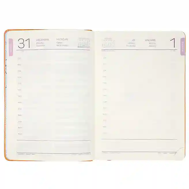 Agendă А5 2026 IDEE Standart "Safety Orange"