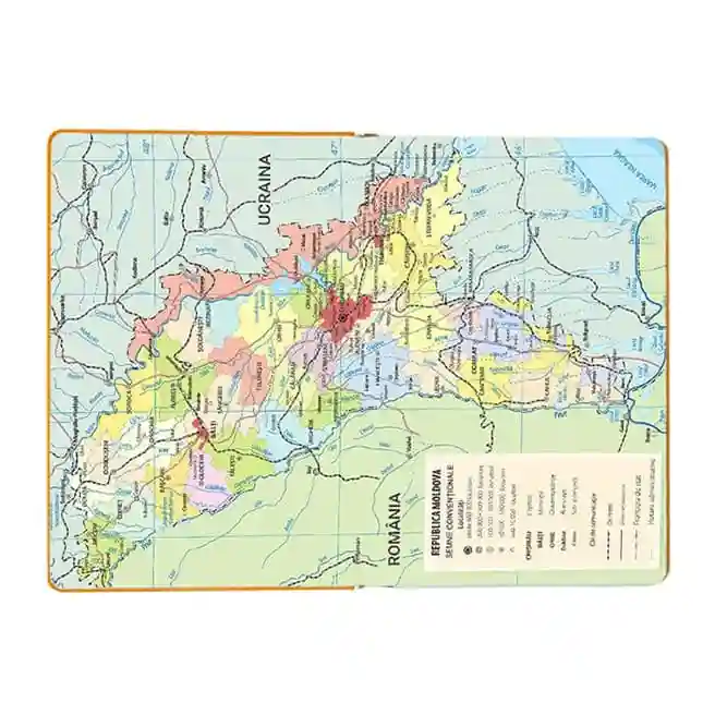 Agendă А5 2026 IDEE Standart "Safety Orange"