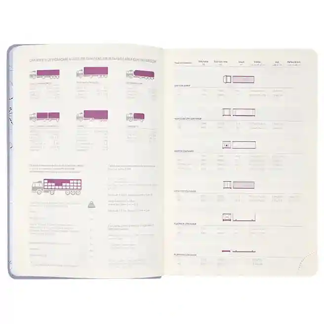 Agendă А5 2026 IDEE Standart "Soft Purple"