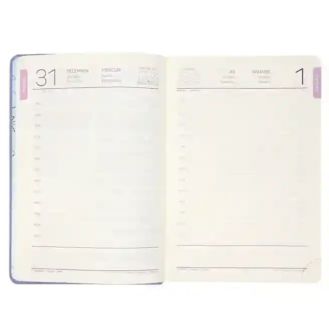 Agendă А5 2026 IDEE Standart "Soft Purple"
