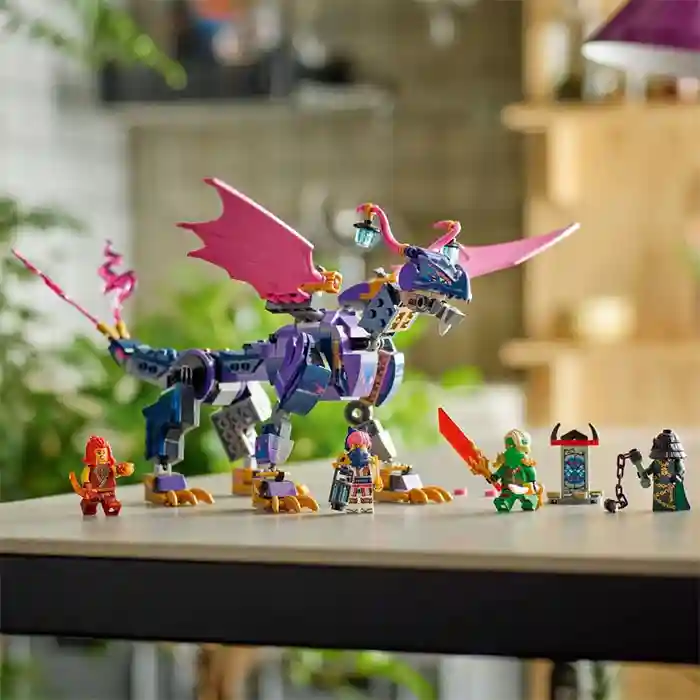 Constructor LEGO Ninjago Rontu the Master Dragon, art. 71842
