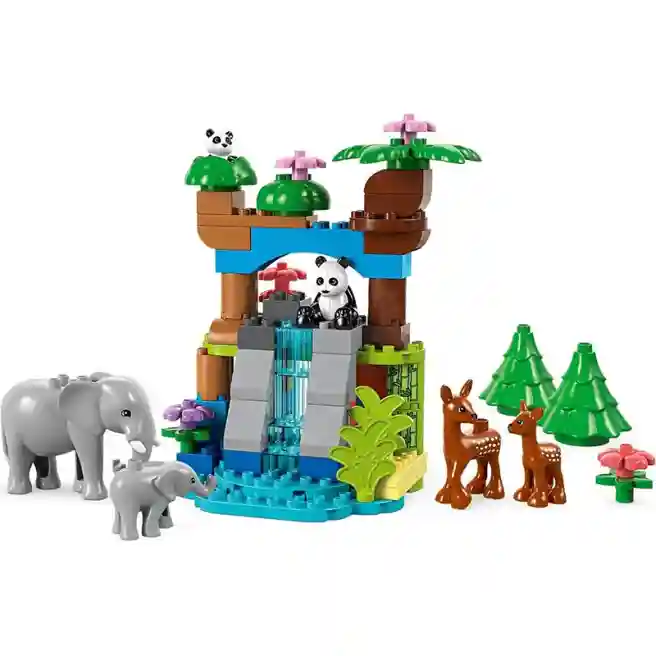 Constructor LEGO DUPLO Familii de animale sălbatice: 3 în 1, art. 10446