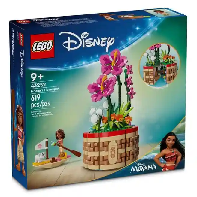 Конструктор LEGO Disney Цветочный горшок Моаны, арт. 43252