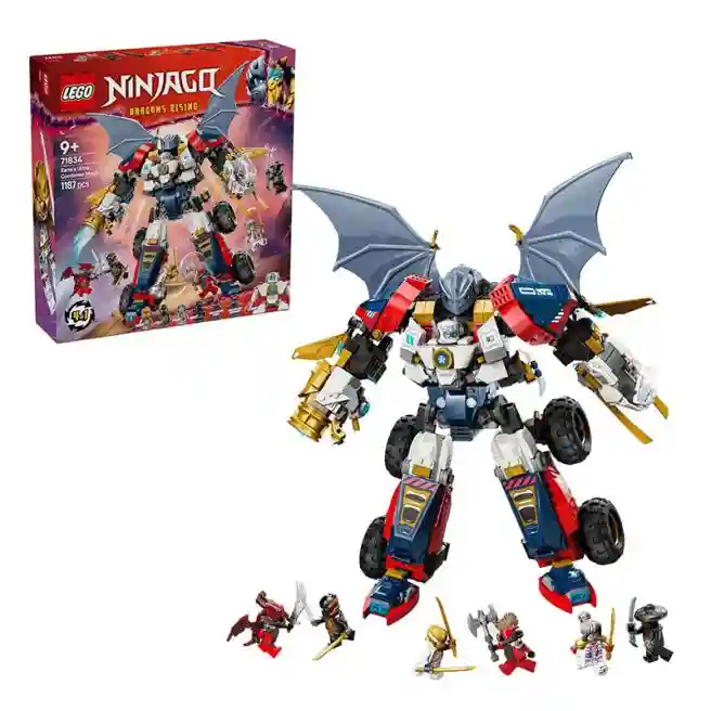 Конструктор LEGO Ninjago Ультра-комбайнер Зейна, арт. 71834