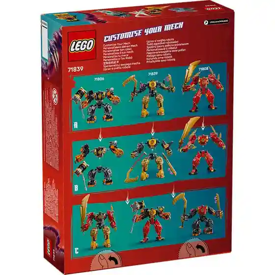 Конструктор LEGO Ninjago Боевой робот Кружитцу Эрина, арт. 71839