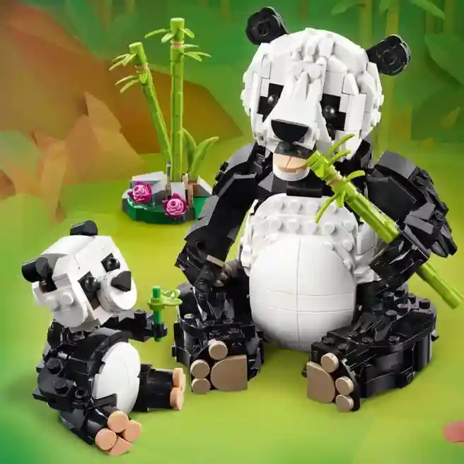 Конструктор LEGO Creator Дикие животные: Семейство панд, арт. 31165