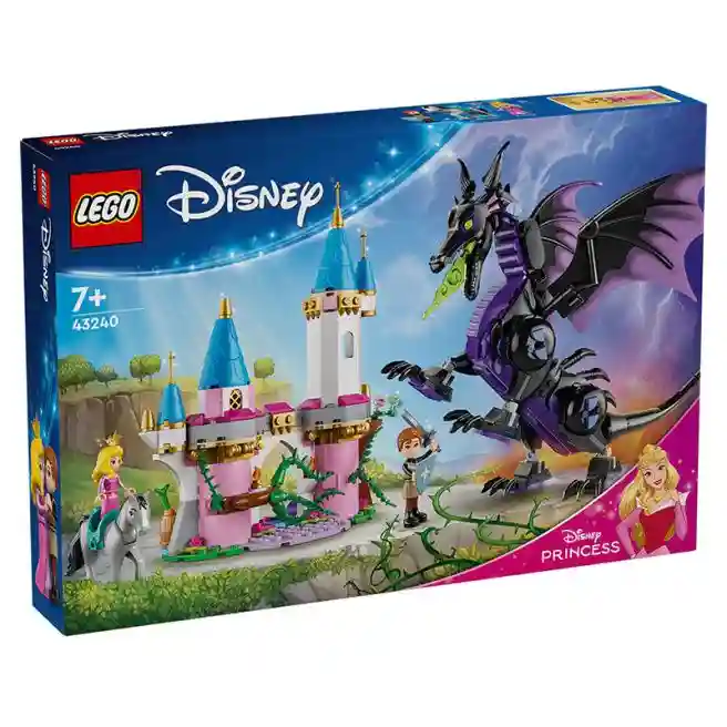 Constructor LEGO Disney Forma dragonului Maleficenta, art. 43240