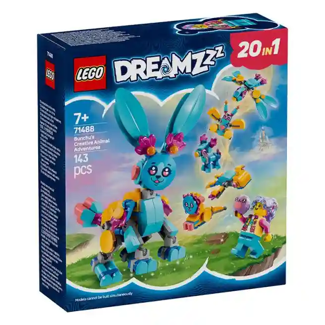 Конструктор LEGO Dreamzzz Творческие приключения животных Банчу, арт. 71488