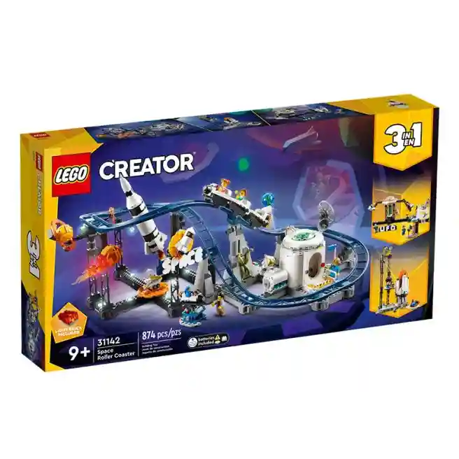 Constructor LEGO Creator Space roller coaster, art. 31142
