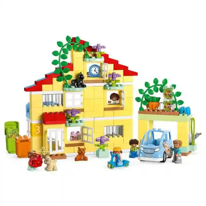 Constructor LEGO DUPLO Casa familiala 3 in 1, art. 10994
