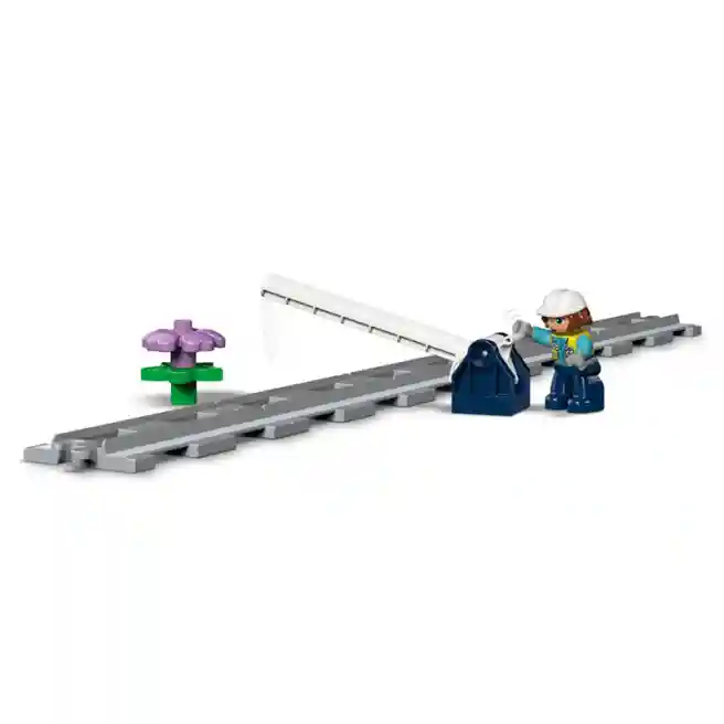 Constructor LEGO DUPLO Supliment Pod și șine feroviare, art. 10426