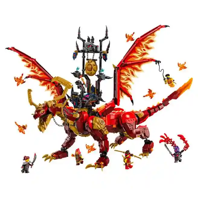 Constructor LEGO Ninjago Dragonul de mișcare original, art. 71822
