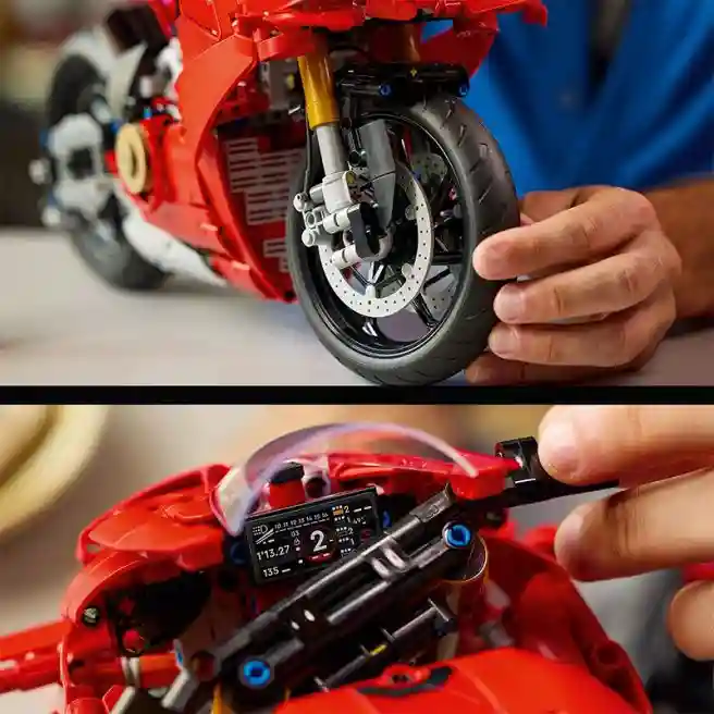 Constructor LEGO Technic Motocicleta Ducati Panigale V4 S, art. 42202