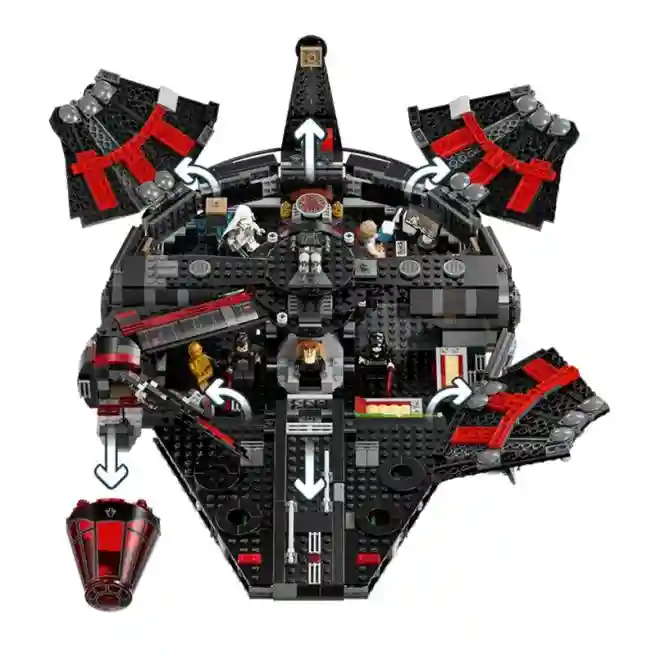 Constructor LEGO Star Wars Soimul Întunecat, art. 75389