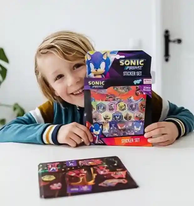Totum Набор для творчества Sonic Наклейки + подложка