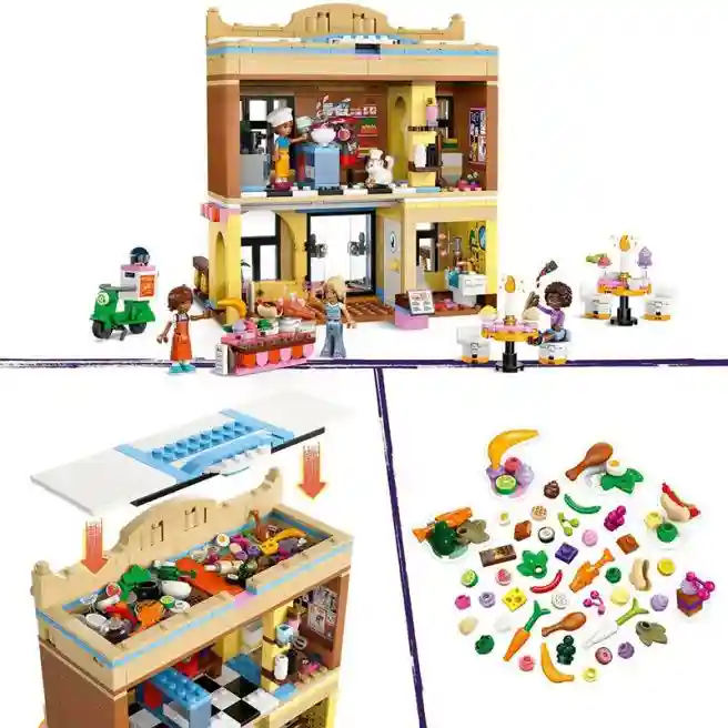 Constructor LEGO Friends Restaurant și școală culinară, art. 42655