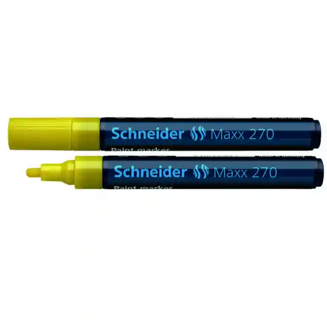 Маркер SCHNEIDER 270 PAINT, жёлтый, (по штучно)