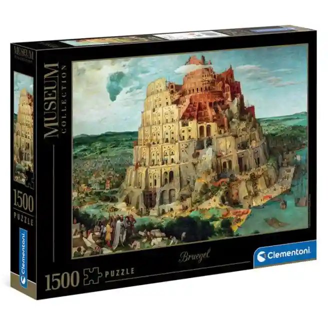 CL Пазл 1500 Museum babel tower Clementoni (31691)