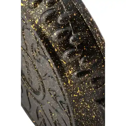 Tigaie 26 cm fără capac, granit, negru