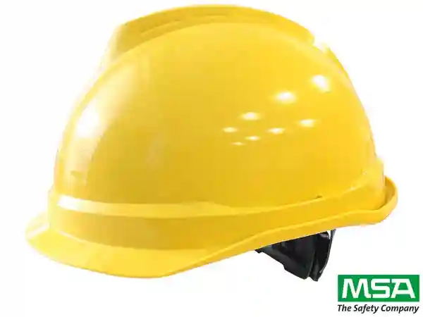 Casca de protectie MSA-KAS-VG520-Y, Galbena, p/u electricieni