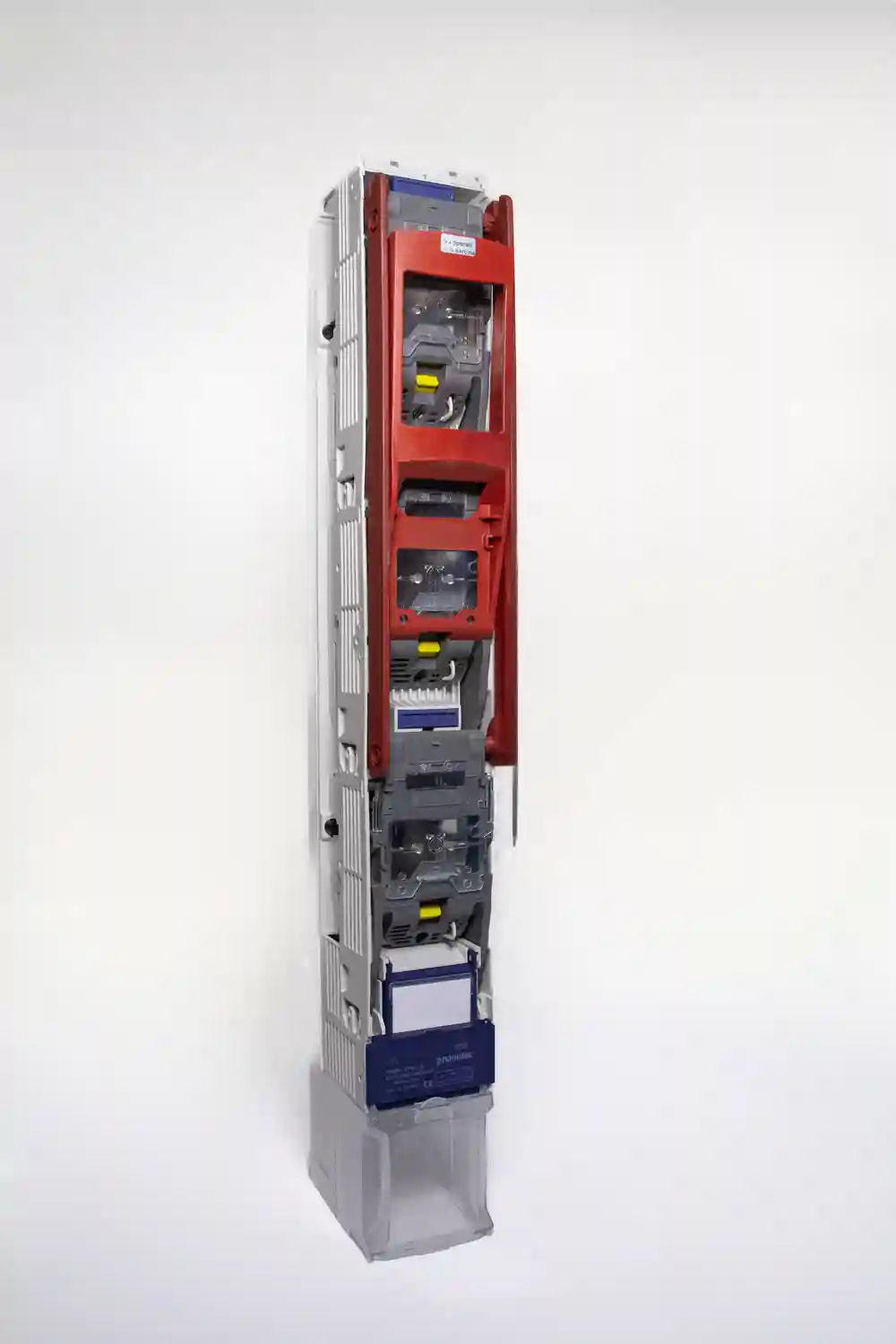Baza verticala BTVC-DT1 NH2 TER-V TC ROSU 400A deconectare 3P 