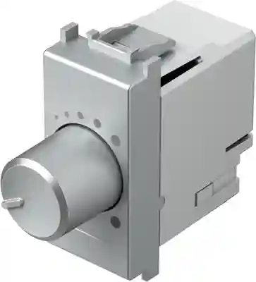 Dimer rotativ cap-scara 180W LED1M argintiu (EM14ES-U)