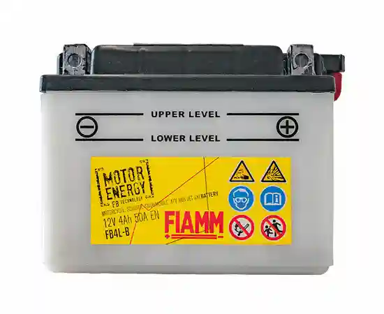 Fiamm - Moto 7904436-790700  FB4L-B (12V/4Ah) (120x70x92 - +) аккумулятор для мотоцикла