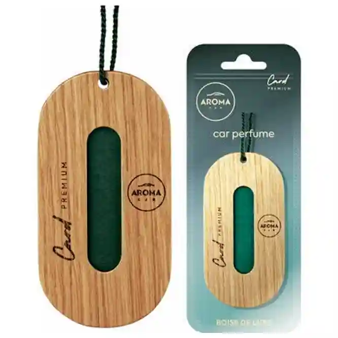 Aroma car Premium Wood Card  (boise de luxe) aromatizator auto