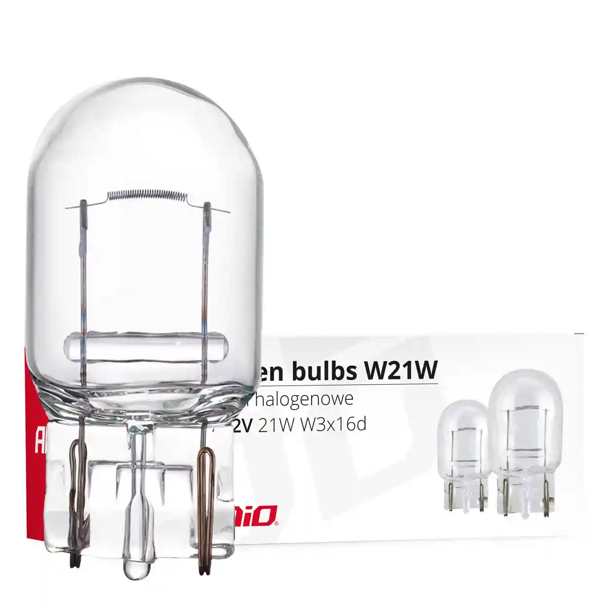 02551 Bec halogen 1 buc/T20 W21W W3*16d 12V 