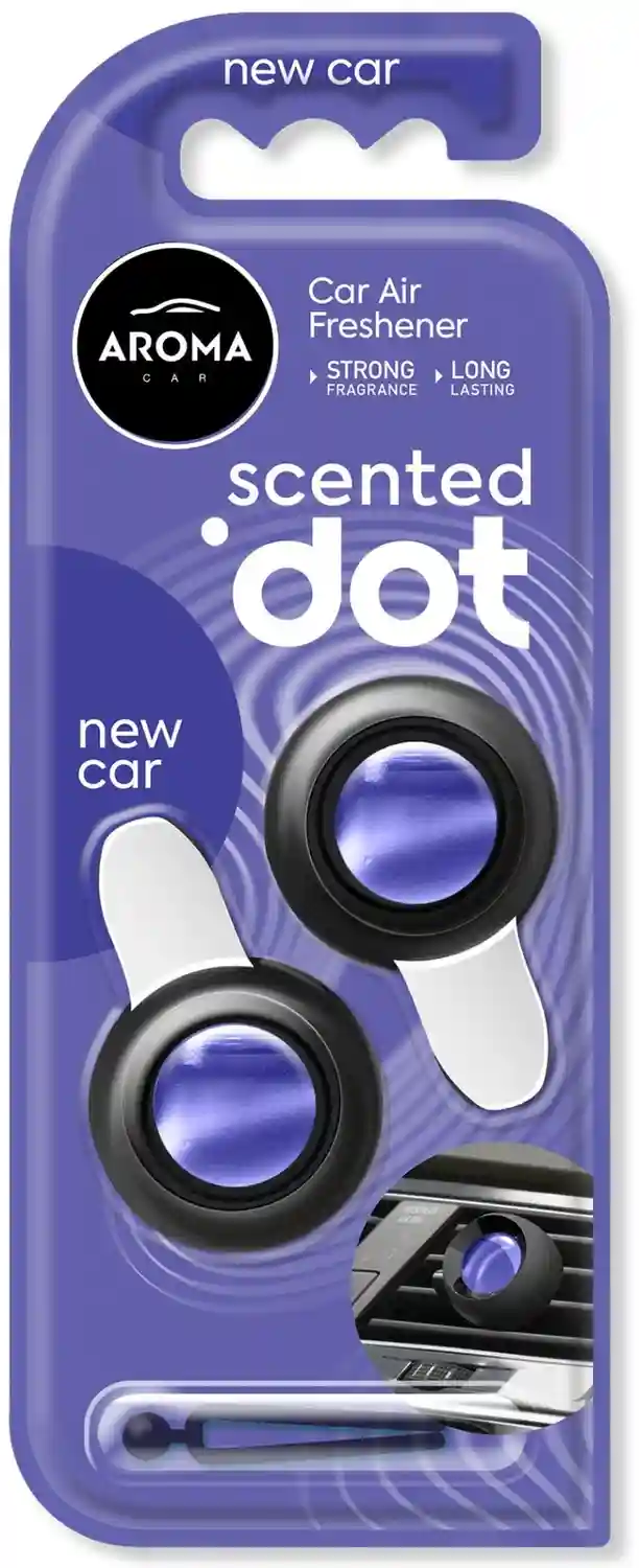Aroma Car Membrana Double Dot (new car ) 14шт ароматизатор