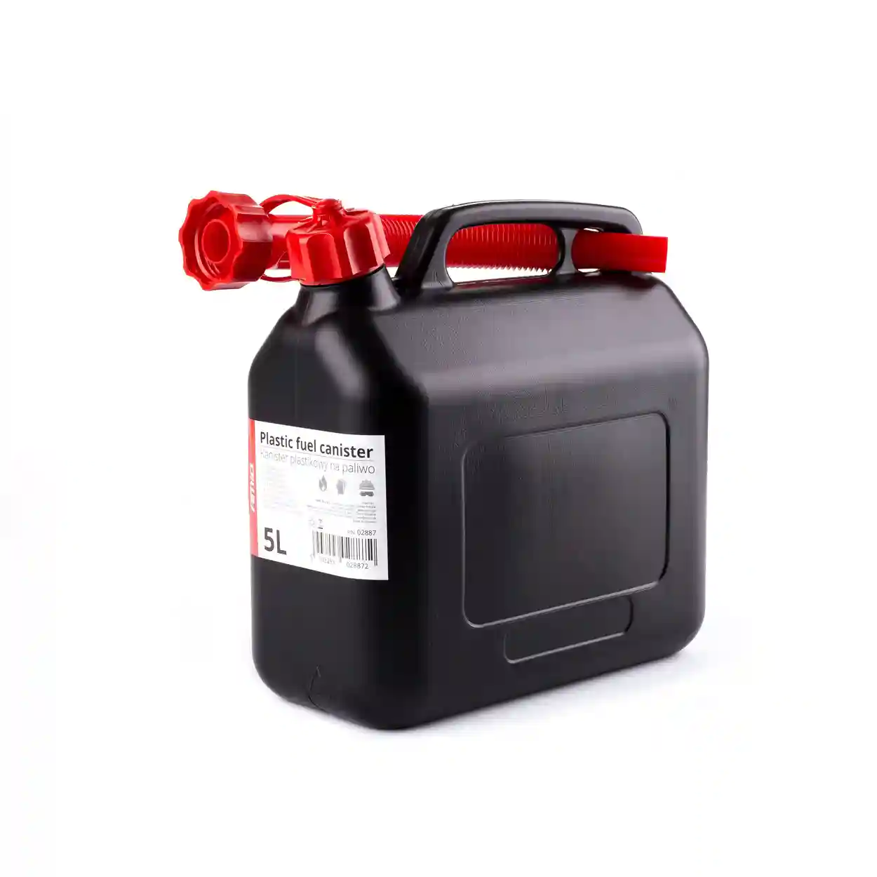 02887 Canistra de combustibil din plastic 5lit black