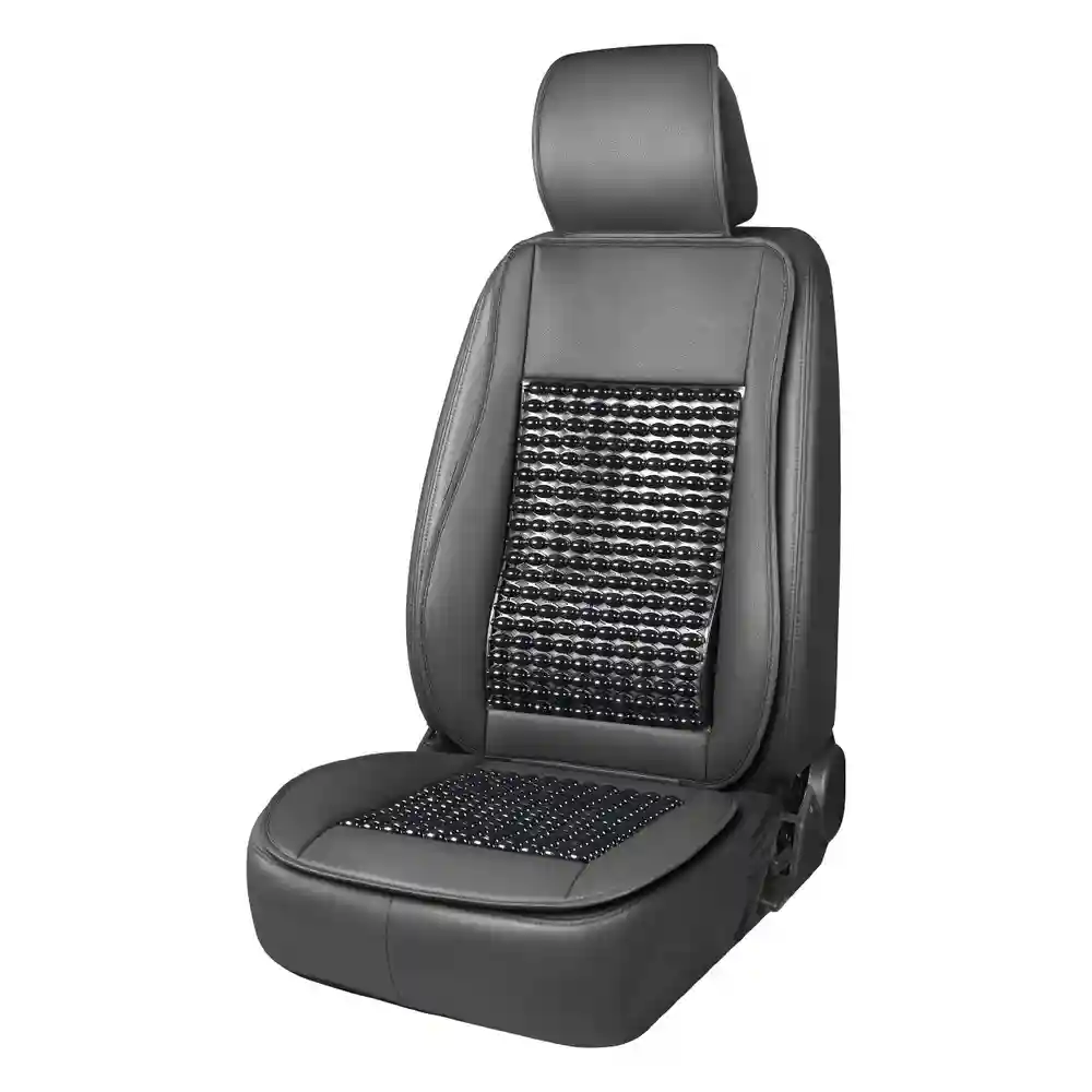 03649 Husa auto cu elemente din lemn GSM-11-Black 147x68cm