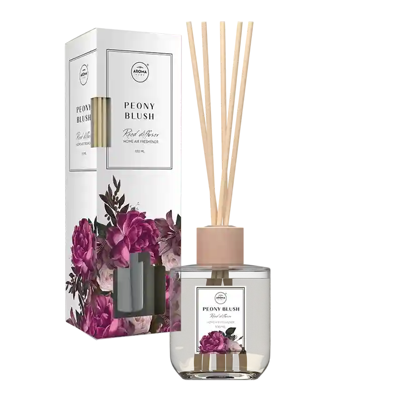 Aroma Home Sticks Reed Diffuser  ,Розовый Пион, ароматизатор 100ml
