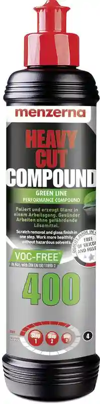Heavy Cut Compount 400 in 250 мл Green Line Полировальная паста