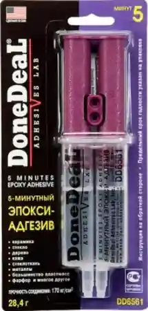 DD 6561 5-минутный эпокси-адгезив 28.4г.