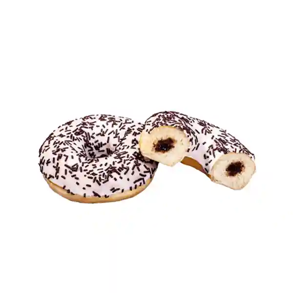 Choc Cream Donut - начинка белый шоколад, глазурь шоколадом