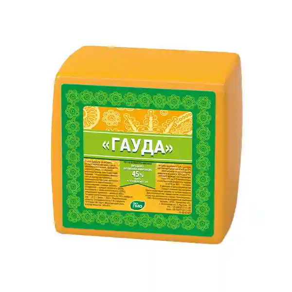 Сырный продукт "Piryatin" Гауда 50% блок
